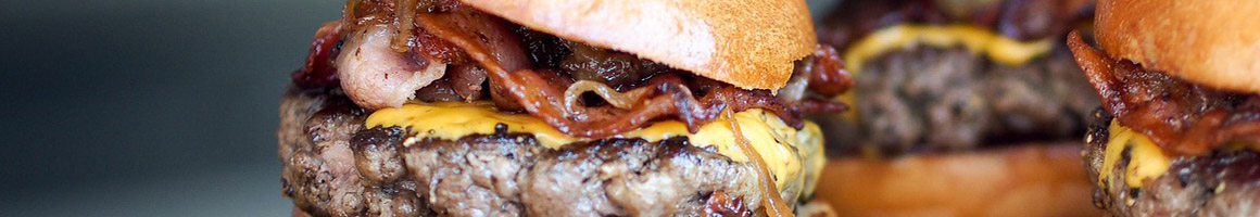Eating Burger Fast Food at Burger Street restaurant in Fort Worth, TX.